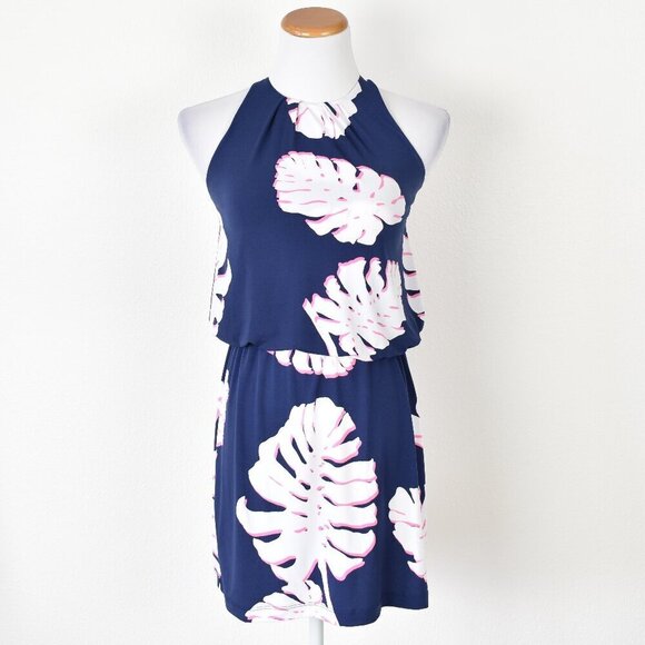Tori Richard Dresses & Skirts - Tori Richard Fia Halter Palm Printed Dress - XS